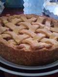 Tarta honda de manzana