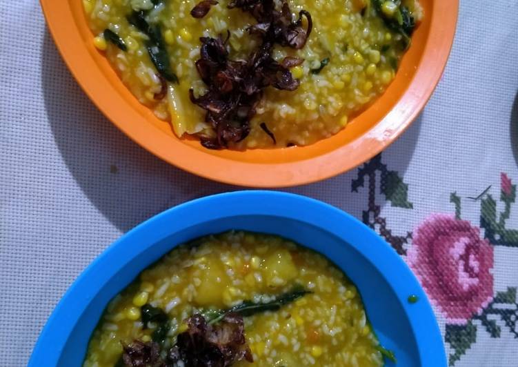 Resep: Tinutuan (bubur manado) Yang Mudah