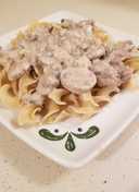 Classic Ground Beef Stroganoff