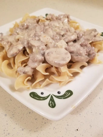 Simple Way Make Recipe Classic Ground Beef Stroganoff that is Delicious, Can Spoil the Tongue}