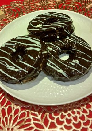 A picture of Oreo Bread Donut.