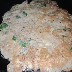 A picture of Chili milli Omelet.