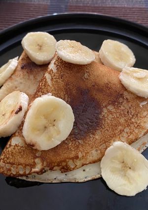 A picture of Yummy and very easy Crepes.