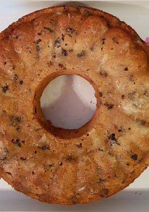 Mákos- gyümölcsös kuglóf recept fotója