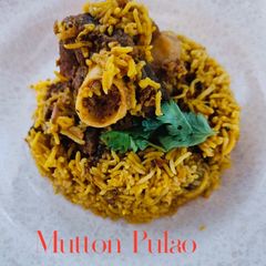 Mutton Pulao A picture of Mutton Pulao.