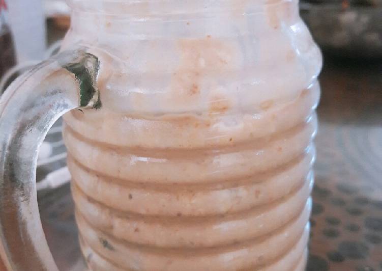 Overnight Oat Pisang Coklat