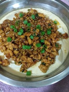 Foto resep Tahu Telur Kukus daging cincang