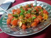 A picture of chili garlic paneer