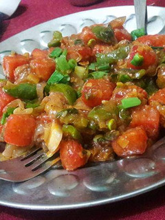 A picture of Chilli Paneer.