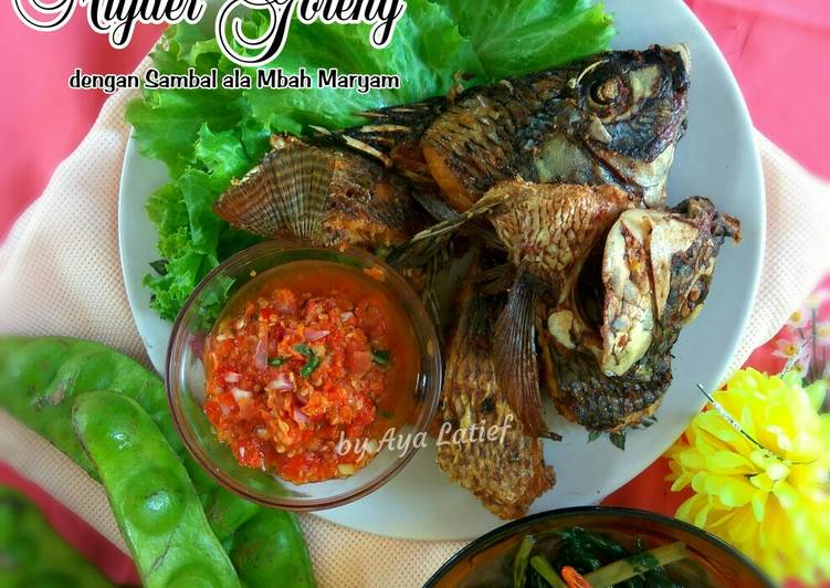 Mujaer Goreng dengan Sambal ala Mbah Maryam