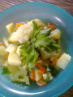 Foto resep Sayur sop kembang kol