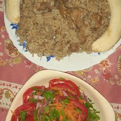 A picture of Chicken Pilau.