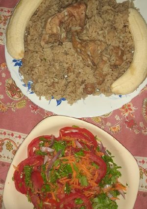 A picture of Chicken Pilau.