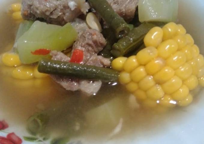 Sayur Asem Daging Sapi