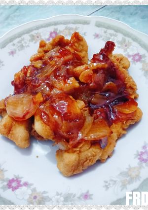 Foto resep Ayam Tepung Saus Asam Manis