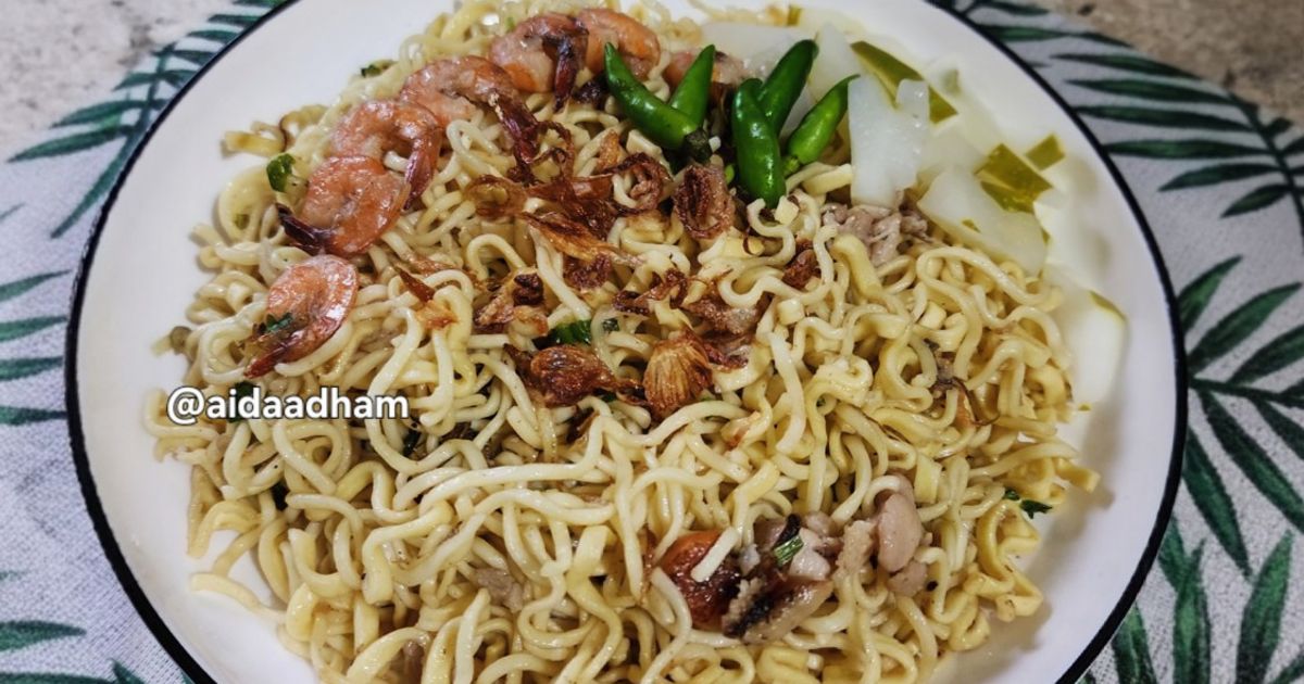 Mie Goreng Gurih (Tanpa Kecap)