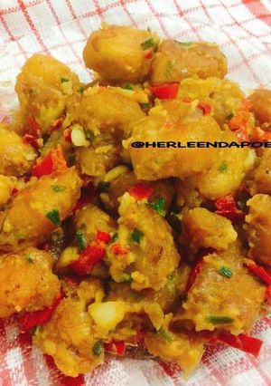 Foto resep Ayam Goreng Saos Telur Asin