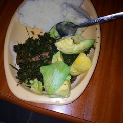 A picture of Afican ugali.