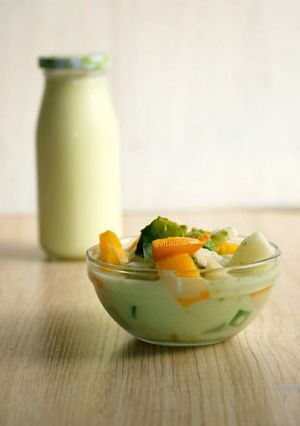 Foto resep Soup Buah Kuah Yogurt