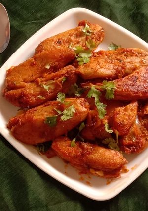 लहसुनी मसाला अरबी (lehsuni masala arbi recipe in Hindi) रेसिपी मुख्य फोटो
