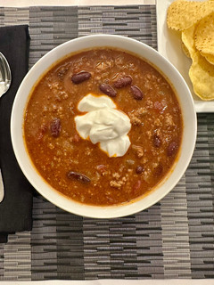 A picture of Turkey Chili.