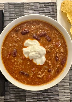 A picture of Turkey Chili.