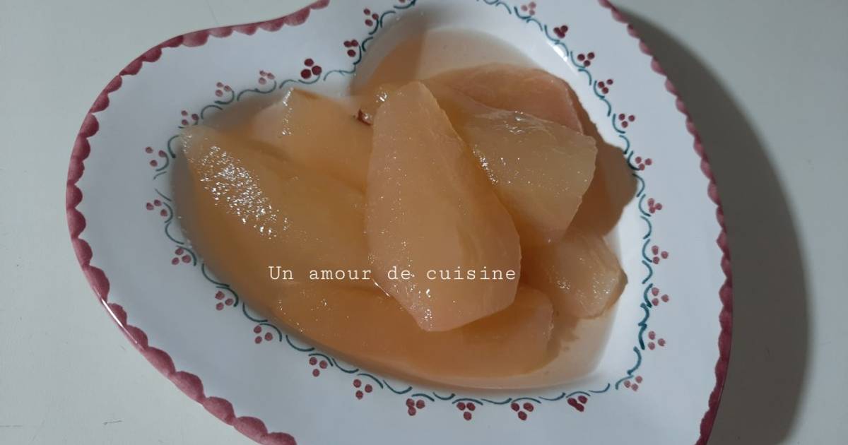 Confiture de poires 🍐 de Un amour de cuisine Cookpad