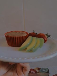 Una foto de Muffins de manzana y canela