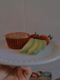 Una foto de Muffins de manzana y canela