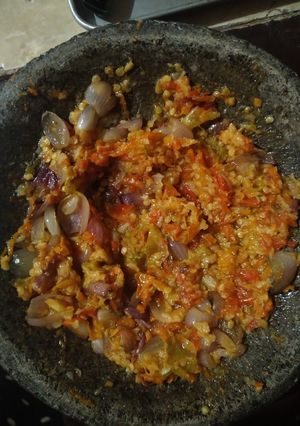 Foto resep 26. Sambel Bawang Penyet