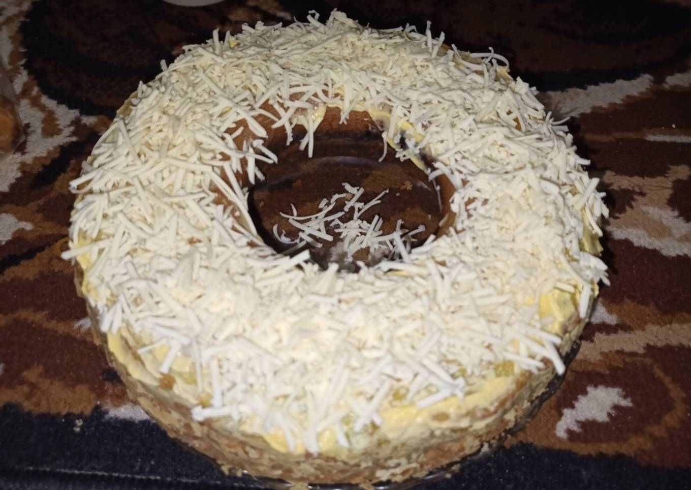 Bolu Keju Toping Pisang Keju