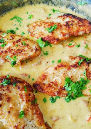 Pikáns Parmezános csirke recept fotója