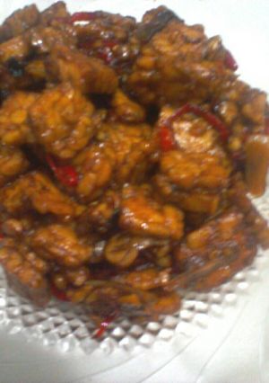 Foto resep Tempe kering basah