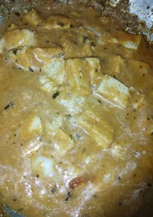 A picture of Paneer Masala.