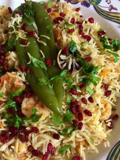 صورة لوصفة روبيان مع الأرز بطريقة سهلة ولذيذة