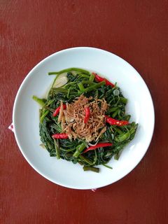 Foto resep Cah Kangkung Teri Medan