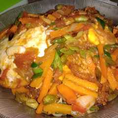 A picture of 138. Telor Ceplok Asam Manis.