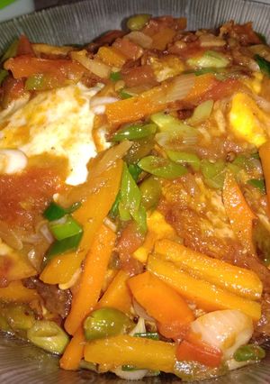 Foto resep 138. Telor Ceplok Asam Manis
