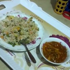 A picture of Muter pulao.
