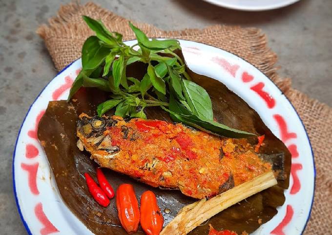 Resep Pepes Ikan Mas Oleh Safs Oemar Ana Cookpad