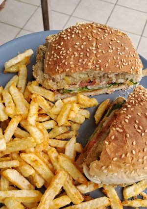 Φωτογραφία της συνταγής Burger νηστίσιμο πεντανόστιμο!
