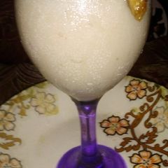 A picture of Chikoo Banana Shake.