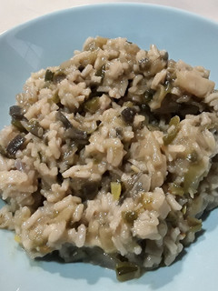 Una foto de Arroz meloso con verduras