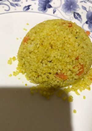 Una foto de Cuscús al curry 🤤