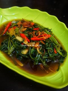 Foto resep Cah Kangkung Terasi #BikinRamadanBerkesan