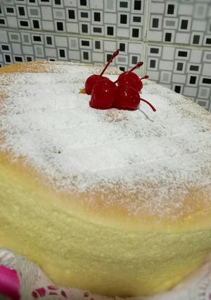Foto resep Japanese cotton cake