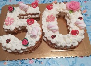 Foto di Number Cake di frolla Sable ' e camy cream