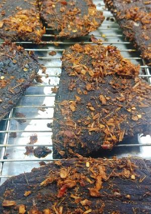 Hình của món Bò khô thần thánh 🐂.