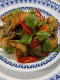 Quick & Easy Stir Fried Fish and Celery in Spicy sauce “Thai Style”