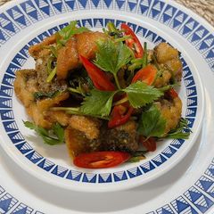 A picture of Quick & Easy Stir Fried Fish and Celery in Spicy sauce “Thai Style”.